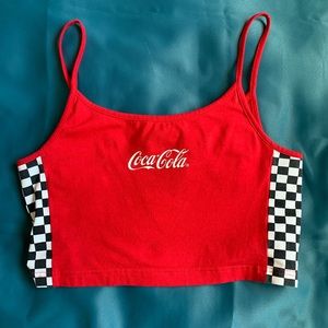 Coca cola red crop top ❤️